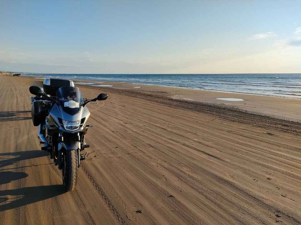 千里浜なぎさドライブの風景