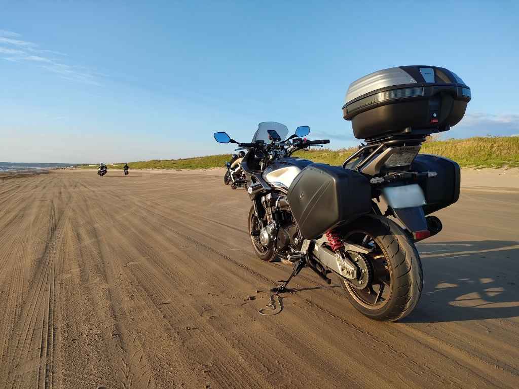 千里浜なぎさドライブの風景