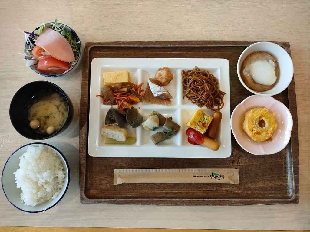 休暇村能登千里浜の朝食