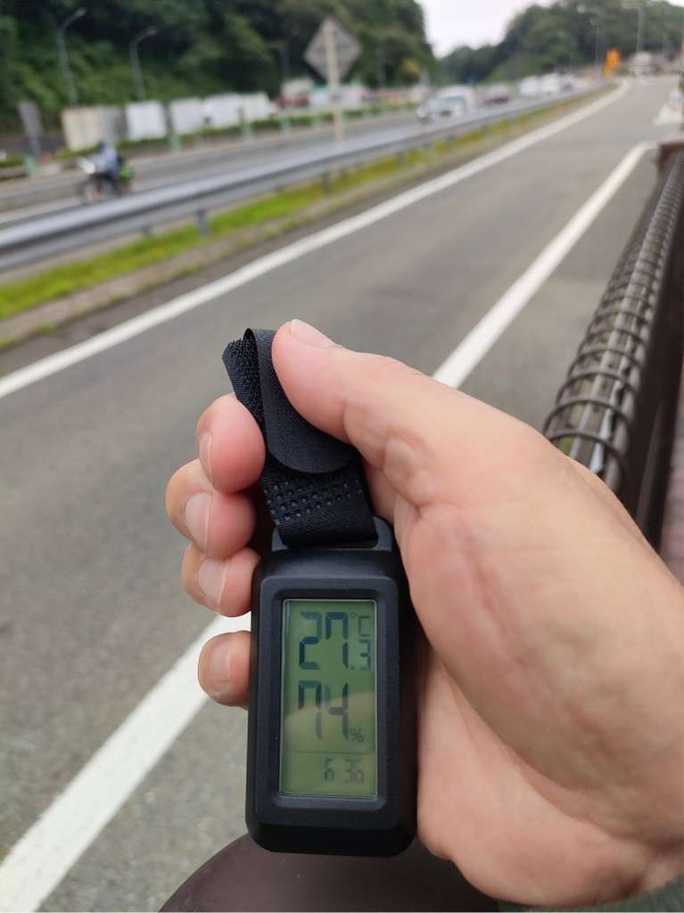藤野PAの気温を表示する温度計